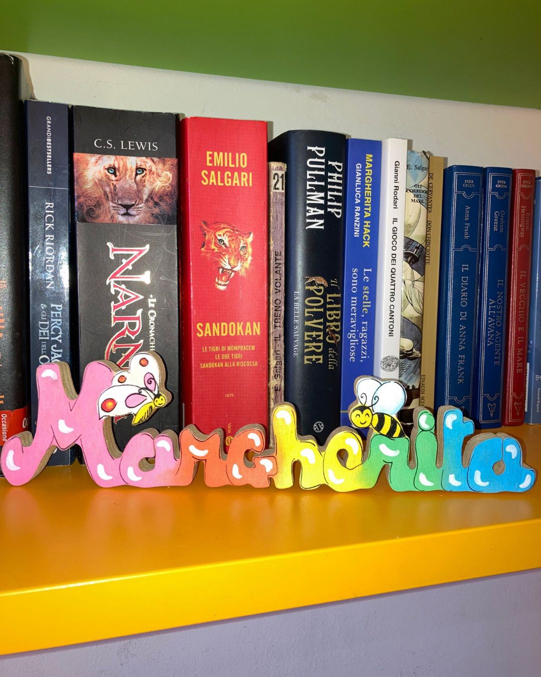 Nome o scritta personalizzata su legno - 10 lettere - immagine 3